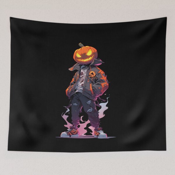 Item preview, Halloween Pumpkin The perfect look for the spookiest night of the year designed and sold by Animal-ink.