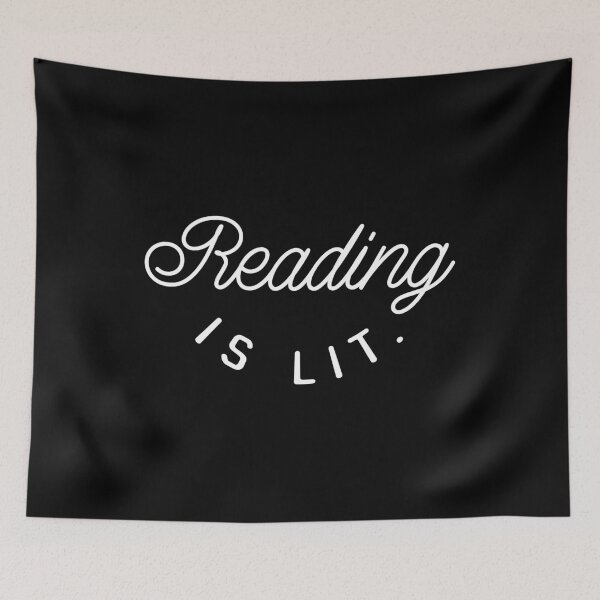 Item preview, Reading is Lit for Bookworms  - Nerdy and Geeky designed and sold by pixeptional.