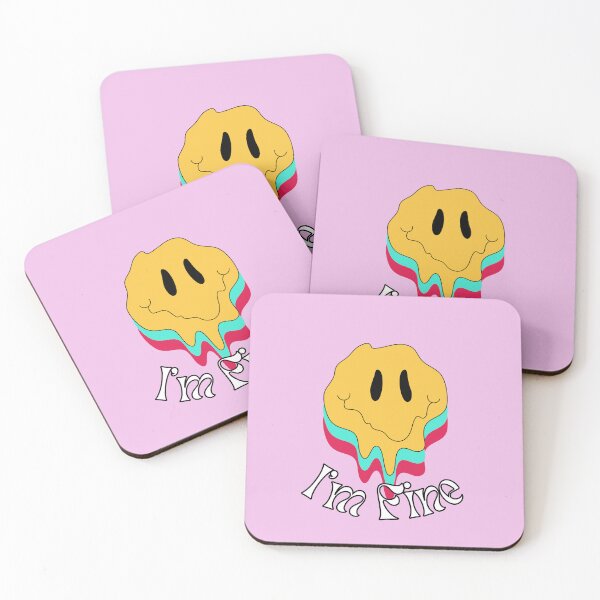 Item preview, I'm fine retro smiley designed and sold by shasoysen.