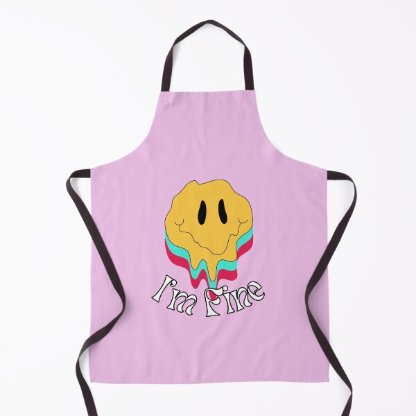 Item preview, I'm fine retro smiley designed and sold by shasoysen.