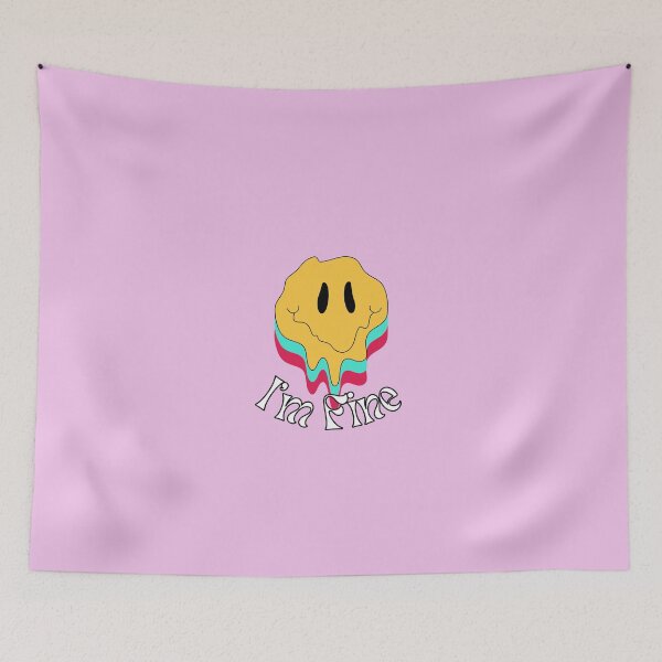 Item preview, I'm fine retro smiley designed and sold by shasoysen.