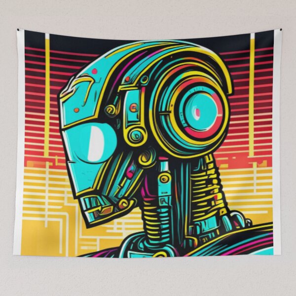 Item preview, Robot Portrait  designed and sold by RobotAIArt.