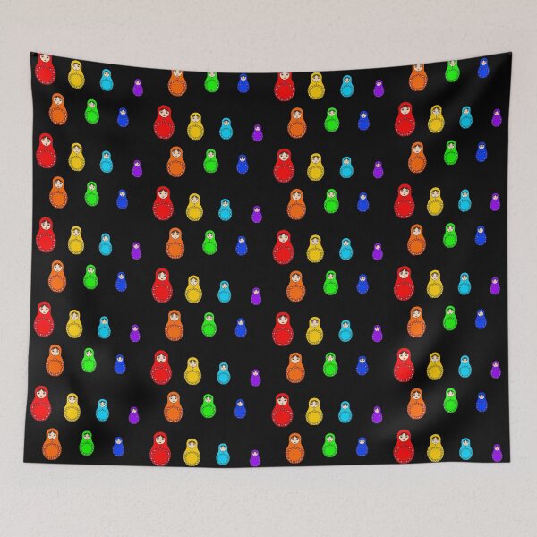 Item preview, Rainbow Matryoshka 2 - Dark Style designed and sold by MadeByGeeClowes.