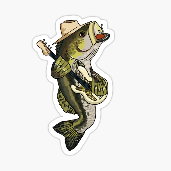Bass To Mouth Stickers for Sale, Free US Shipping