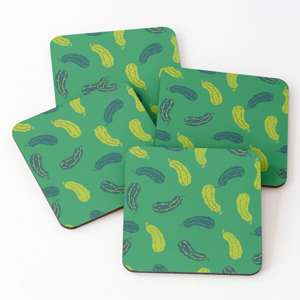 Item preview, Crisp and Vibrant Pickle Pattern  designed and sold by IvanaGraphics.