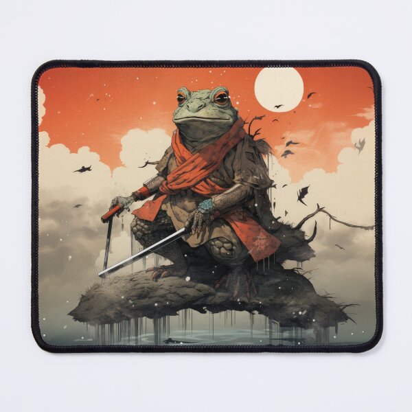Item preview, Charming Samurai Frog designed and sold by Johnelh.