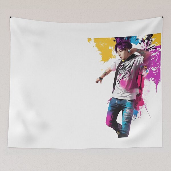 Item preview, K-Pop Boy Band Dancer - Graffiti Splash Style designed and sold by Seneku-Design.