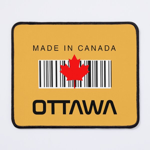 Item preview, Made in Ottawa Canada Bar Code Maple Leaf designed and sold by catchyology.