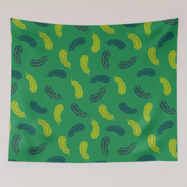 Item preview, Crisp and Vibrant Pickle Pattern  designed and sold by IvanaGraphics.