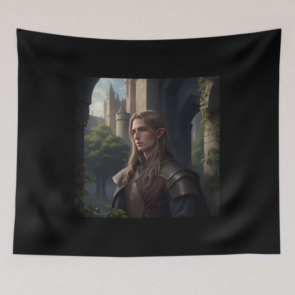 Item preview, The Elven Prince designed and sold by AICreativeArts.