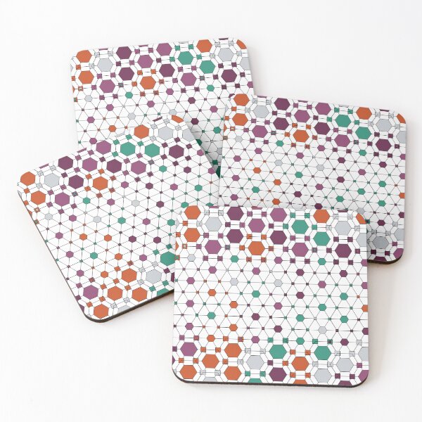 Item preview, Hexagon pattern six sides designed and sold by CodeArtAfrik.