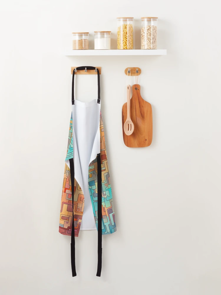 Thumbnail 2 of 6, Apron, Abstract Program Code Fragments designed and sold by AiHead.