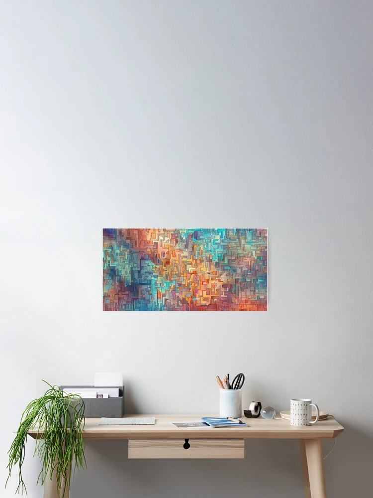Thumbnail 2 of 3, Poster, Abstract Program Code Fragments designed and sold by AiHead.