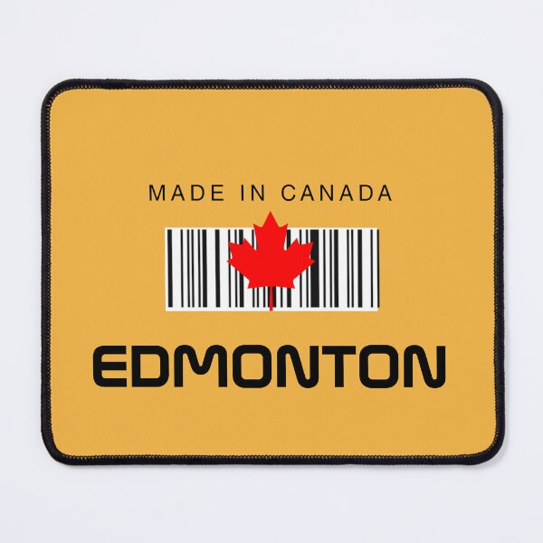 Item preview, Made in Edmonton Alberta Canada Bar Code Maple Leaf designed and sold by catchyology.