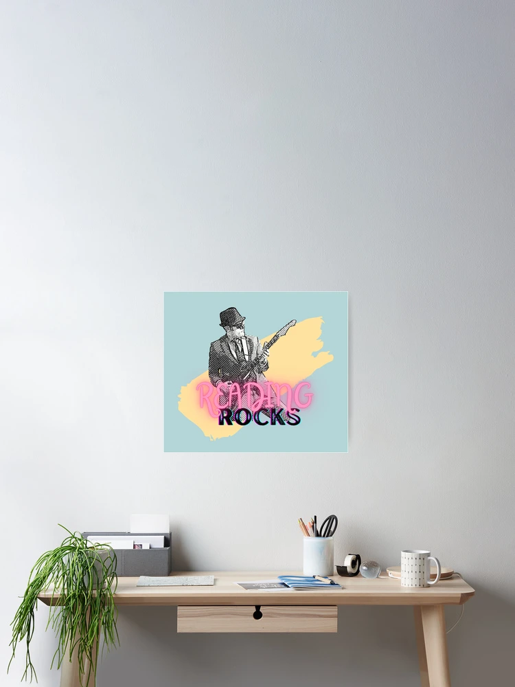 Thumbnail 2 of 3, Poster, Reading Rocks! designed and sold by AI-Ts.