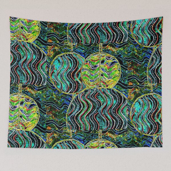 Item preview, Neon Glow Xmas Pattern designed and sold by Heatherian.