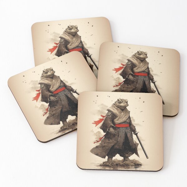 Item preview, Samurai Frog designed and sold by Johnelh.
