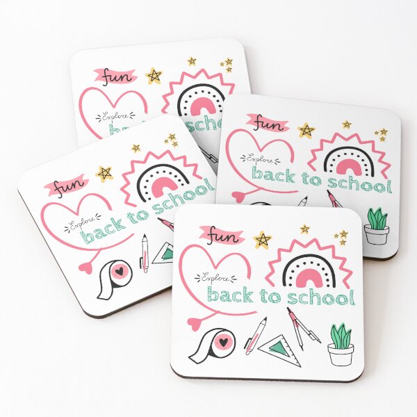 Item preview, fun back to school& Stars and geometric school supplies designed and sold by Ndli.