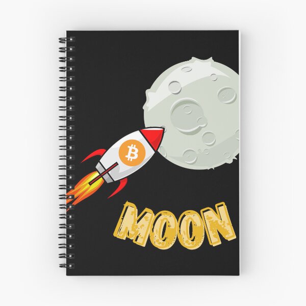 Item preview, Bitcoin to the moon! designed and sold by Molic.