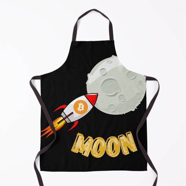Item preview, Bitcoin to the moon! designed and sold by Molic.