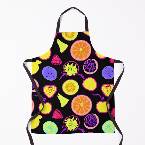 Item preview, Vibrant Neon Fruits Artistry designed and sold by Health And Fitness Posts e-Store.