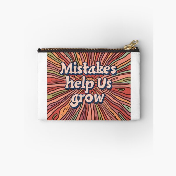 Item preview, Groovy Retro Sticker: Mistakes Help Us Grow designed and sold by myfavoritesm4.