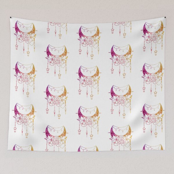 Item preview, Mystical Watercolor Moon  designed and sold by Julia McMullen.