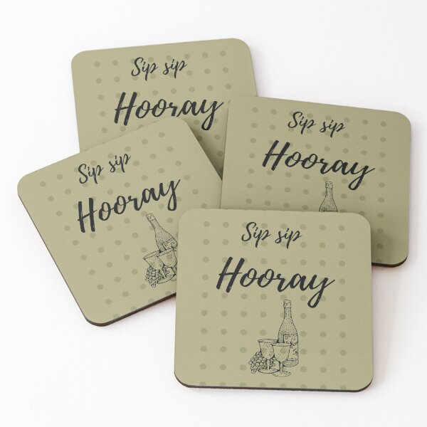 Item preview, Sip Sip Hooray designed and sold by Lauren Garnett.