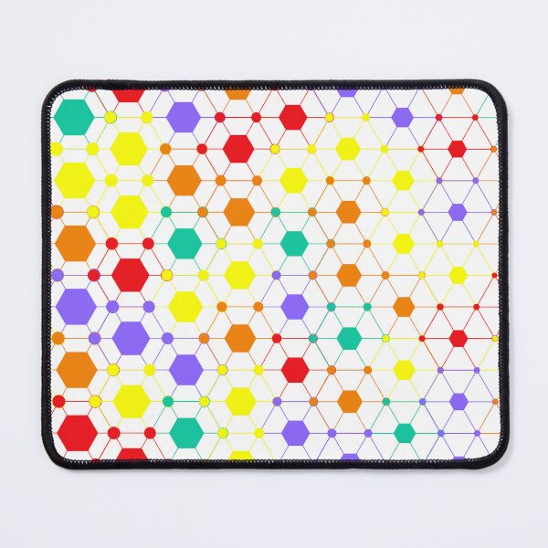 Item preview, Hexagon pattern six sides designed and sold by CodeArtAfrik.