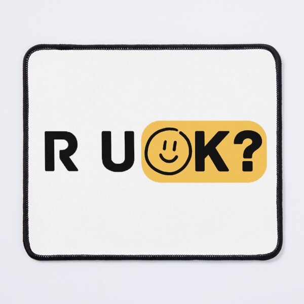 Item preview, R U Ok? Smile Positive Quote designed and sold by AestHenni17.