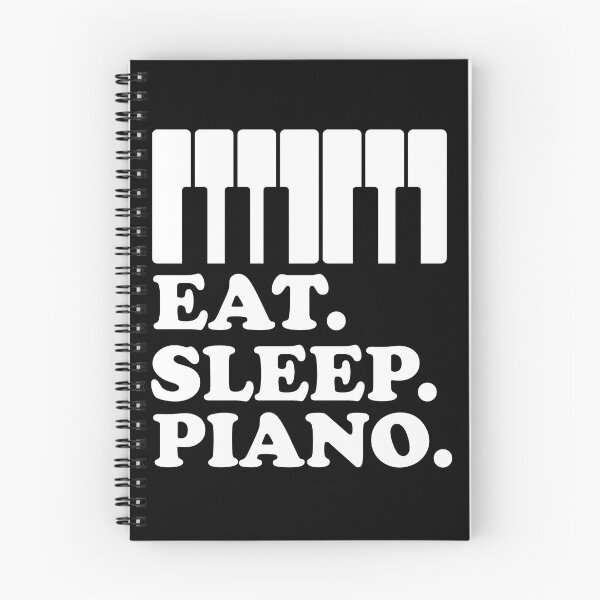 Item preview, Piano Enthusiast: Eat, Sleep, Piano, funny design designed and sold by Lactus.