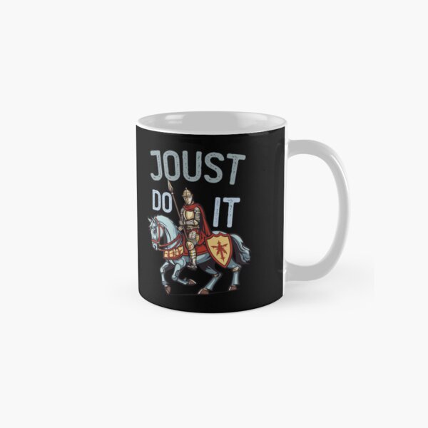 Artikel-Vorschau von Joust Do It Lustiges mittelalterliches Turnierzitat, designt und verkauft von SharpThreadZ.