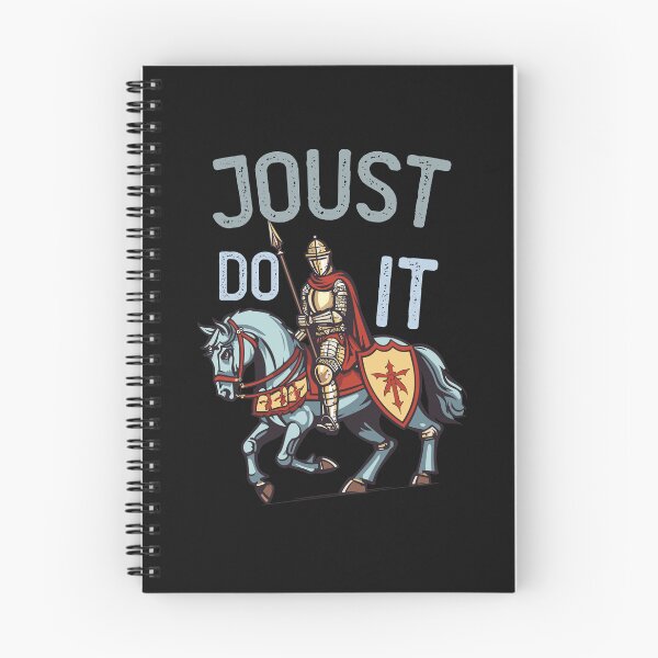 Item preview, Joust Do It Funny Medieval Jousting Quote designed and sold by SharpThreadZ.