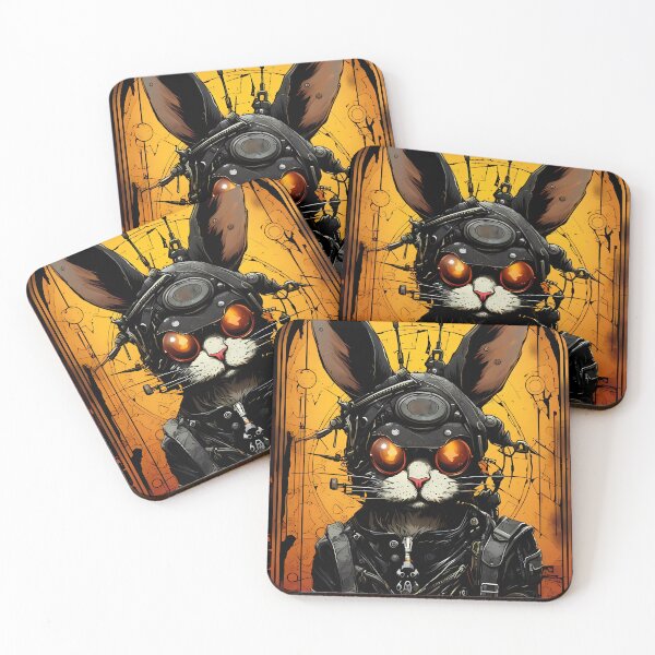 Item preview, “Cyber Bunny Beats” designed and sold by Art-Vortex-fr.