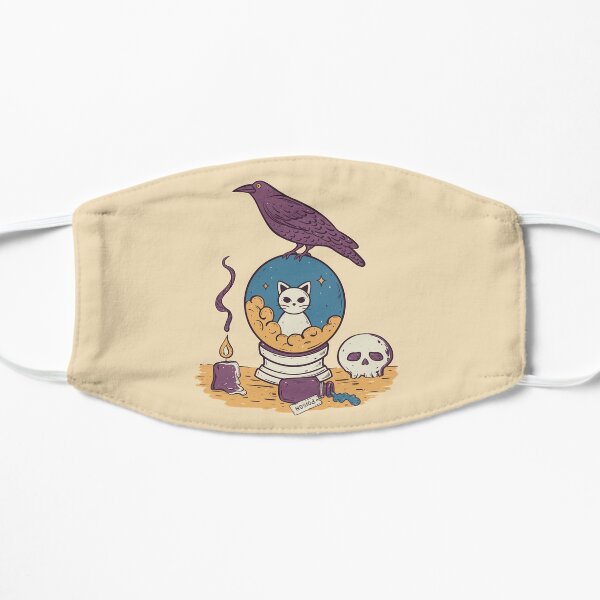 Magic crystal ball Flat Mask