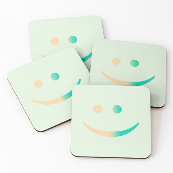 Item preview, Smile Face Gradient Card Top Magnet  Sticker Design designed and sold by Saritas Boutique Shop.