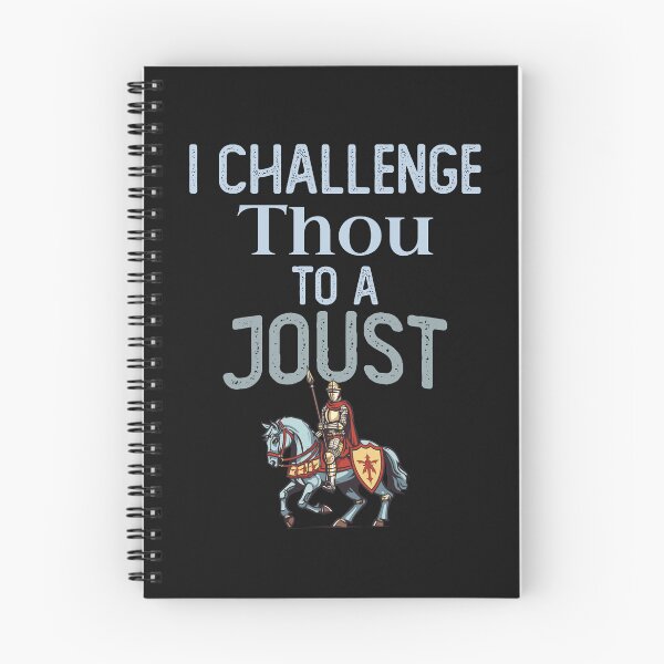 Item preview, I Challenge Thou To A Joust Funny Jousting  designed and sold by SharpThreadZ.