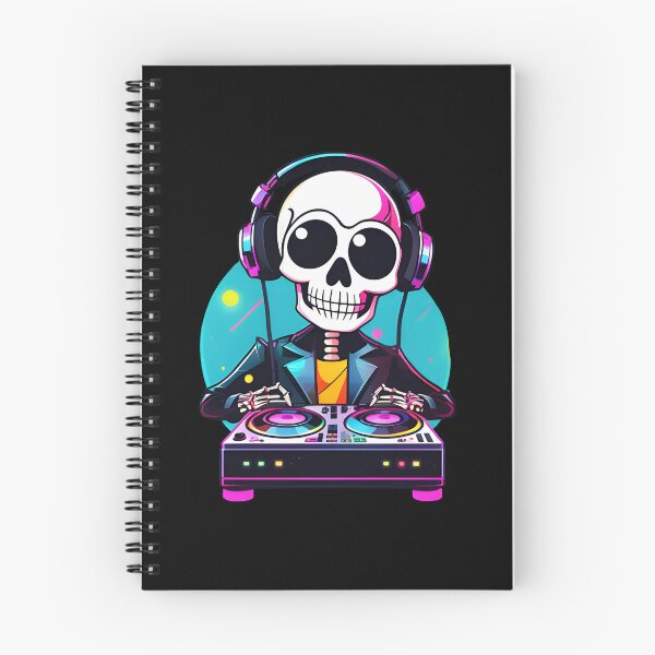 Item preview, dj skeleton designed and sold by SketchysDESIGNS.