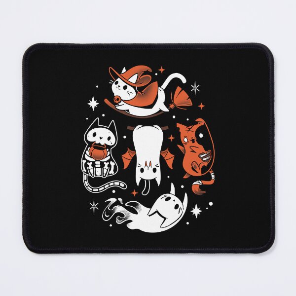 Item preview, Spooky Kitty Crew - Halloween Cats designed and sold by Snouleaf.