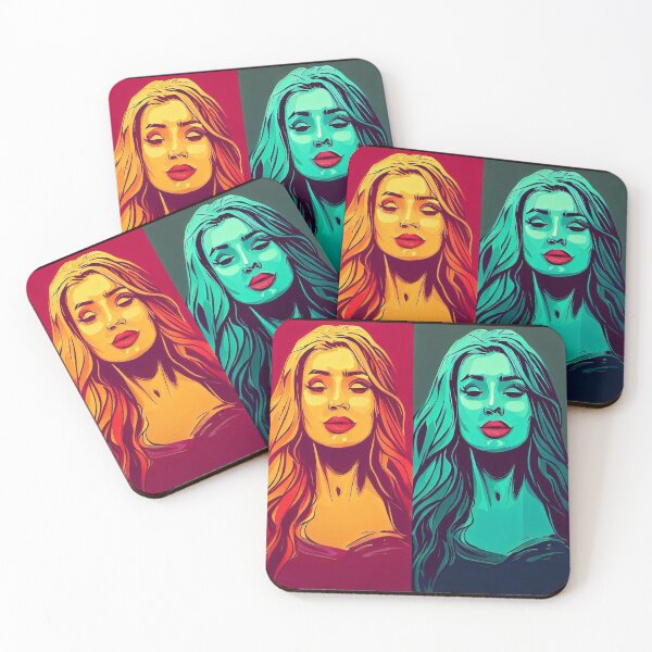 Item preview, Two women twin's posters designed and sold by JaroDesign2023.