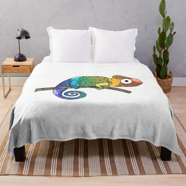 Item preview, Rainbow Mandala Chameleon designed and sold by Leah Haas.