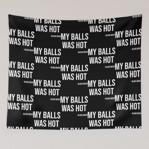 Item preview, Derrick Lewis My balls was hot - the black beast designed and sold by ElfriedeShannon.