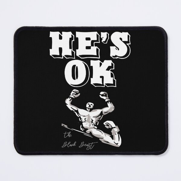 Item preview, He's Ok, Derrick Lewis V-Neck designed and sold by ElfriedeShannon.