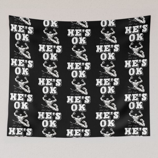 Item preview, He's Ok, Derrick Lewis V-Neck designed and sold by ElfriedeShannon.