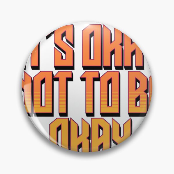 Item preview, It's Okay Not to Be Okay Sticker designed and sold by Olympic  Genesis.