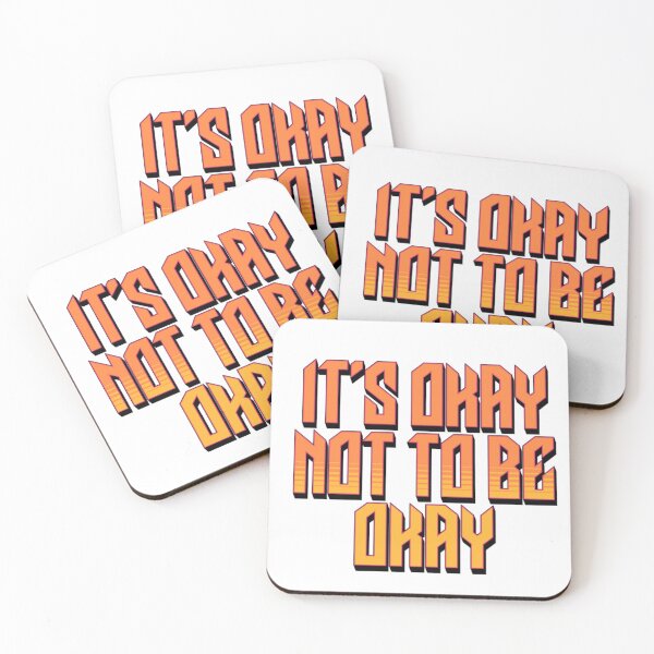 Item preview, It's Okay Not to Be Okay Sticker designed and sold by Olympic  Genesis.