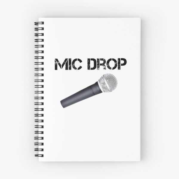 Item preview, Mic Drop print designed and sold by Brea's Art.