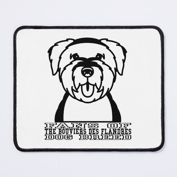 Item preview, FANS OF BOUVIERS DES FLANDRES DOG BREED designed and sold by Rejiboustarts.