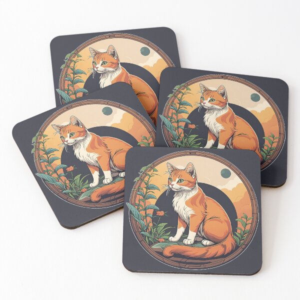 Item preview, Cat in the Sunset designed and sold by designsbyflo.