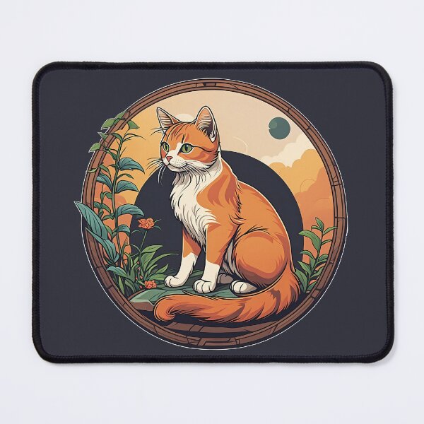 Item preview, Cat in the Sunset designed and sold by designsbyflo.